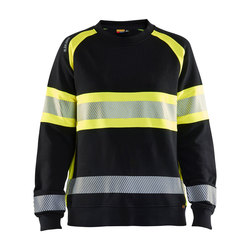 BLÅKLÄDER naisten highvis college musta/huomiokeltainen